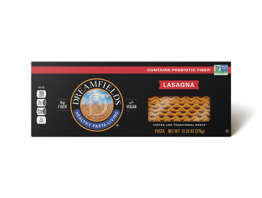 Traditional Lasagna Pasta Dreamfields Foods
