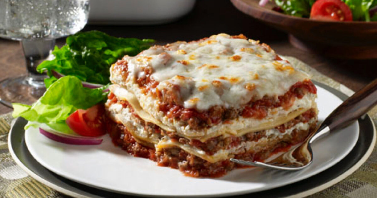 Traditional Lasagna - Dreamfields Foods