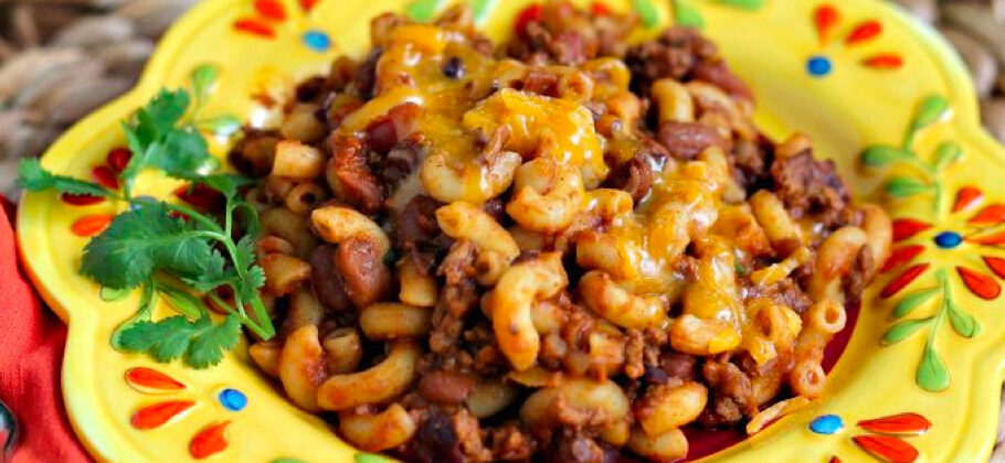 Chili-Pasta Skillet