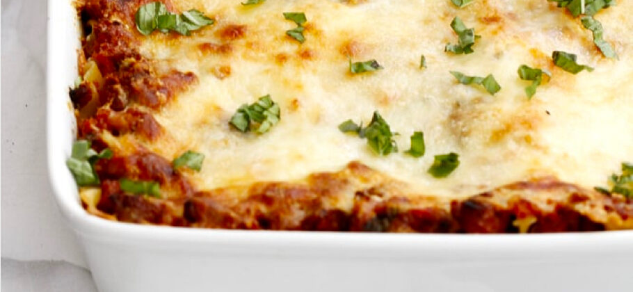 Lighter Lasagna Bolognese - Dreamfields Foods